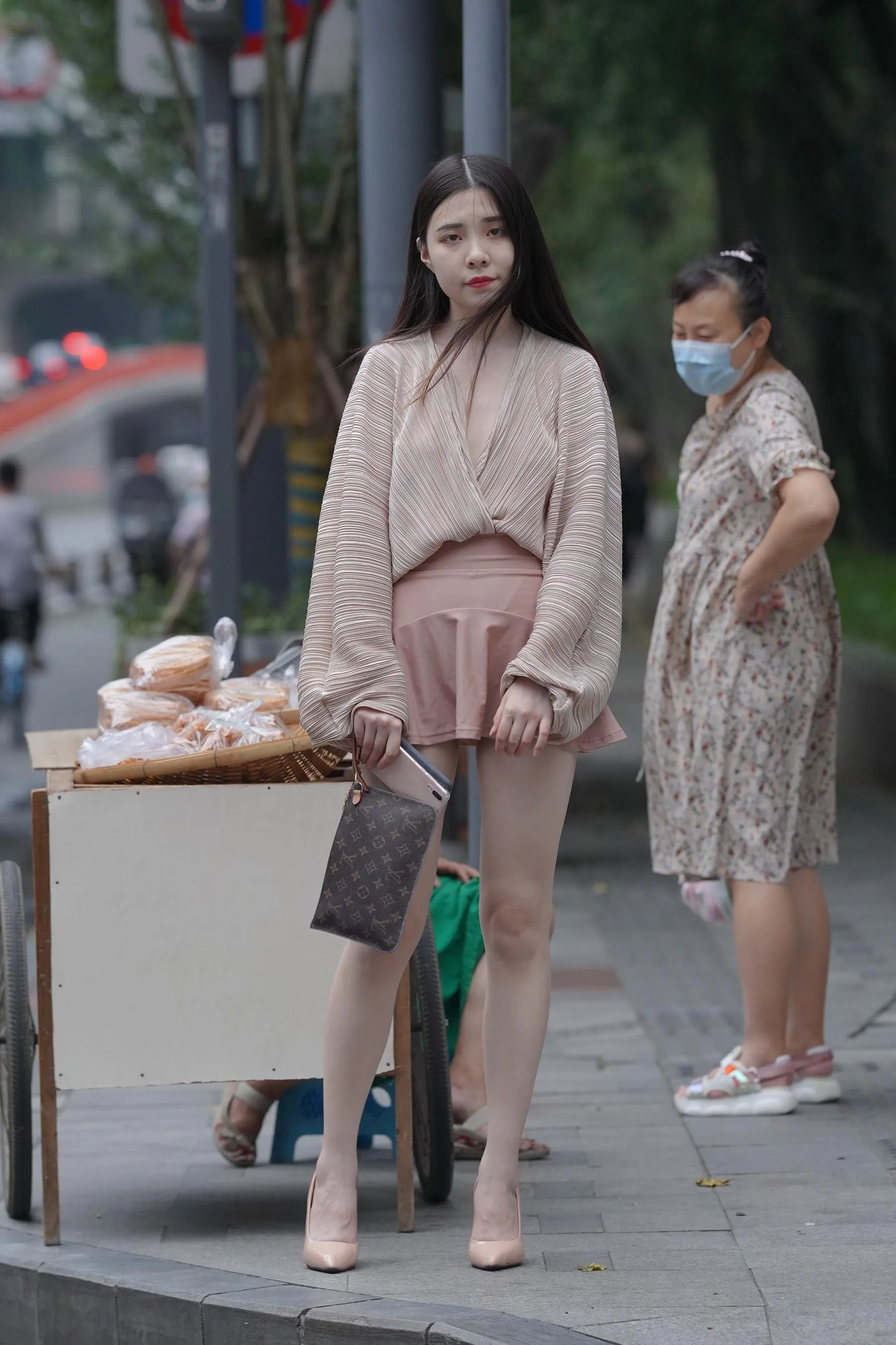 魔镜街拍 NO.167 可爱的粉色短裙小姐姐 [495P]插图7